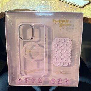 Purple Phone Case and Suction Cup Mount